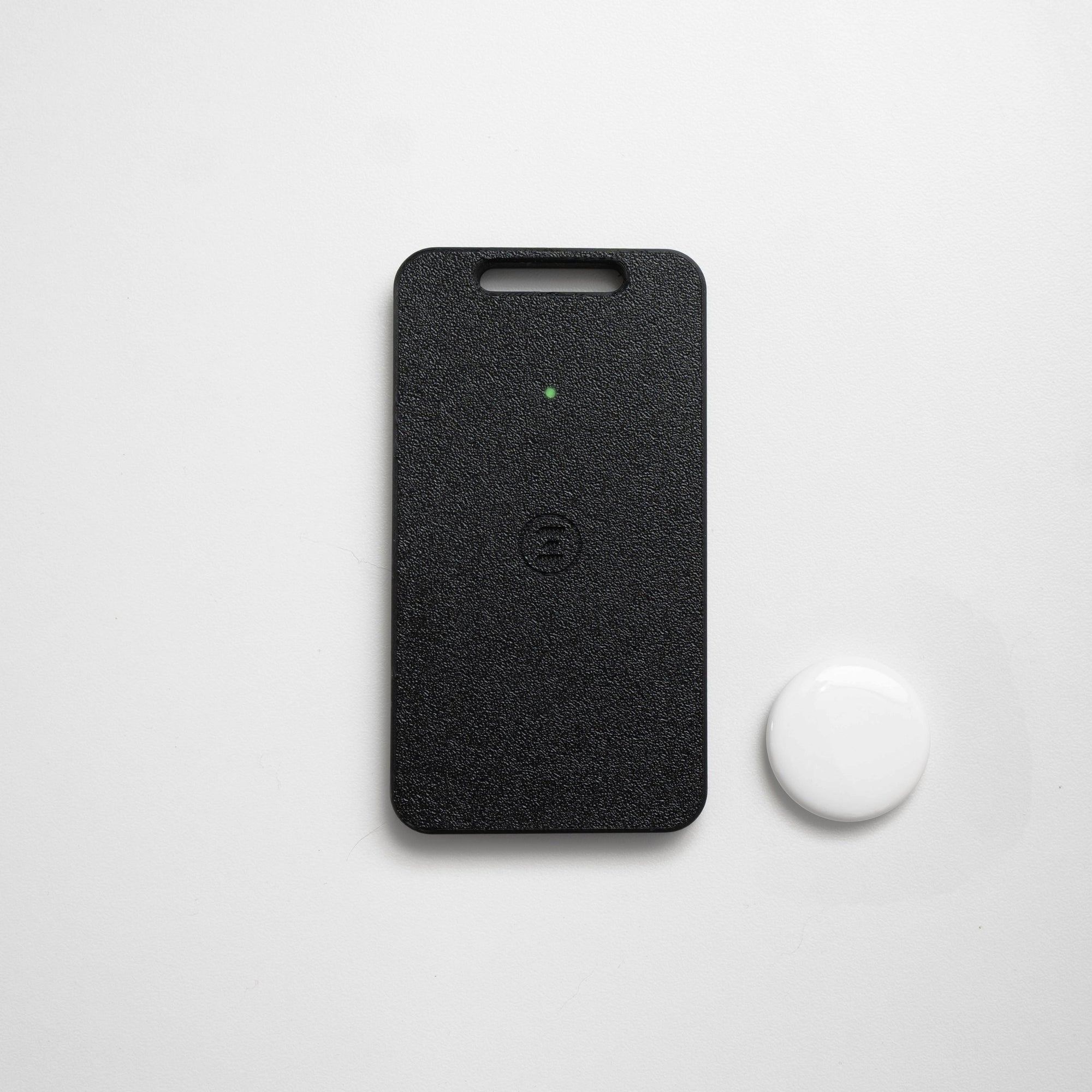 Waterproof AirTag Case 2-Pack | IP68 Protection | With Carabiner & Adhesive | Black Protective Holder