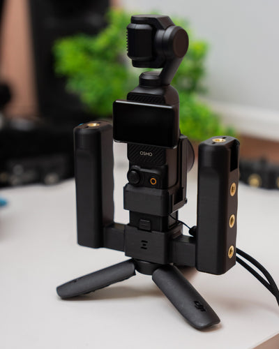 Grip Rig 2 for DJI OSMO Pocket 3 & 4 | Mount Your Phone, Mics, Lights
