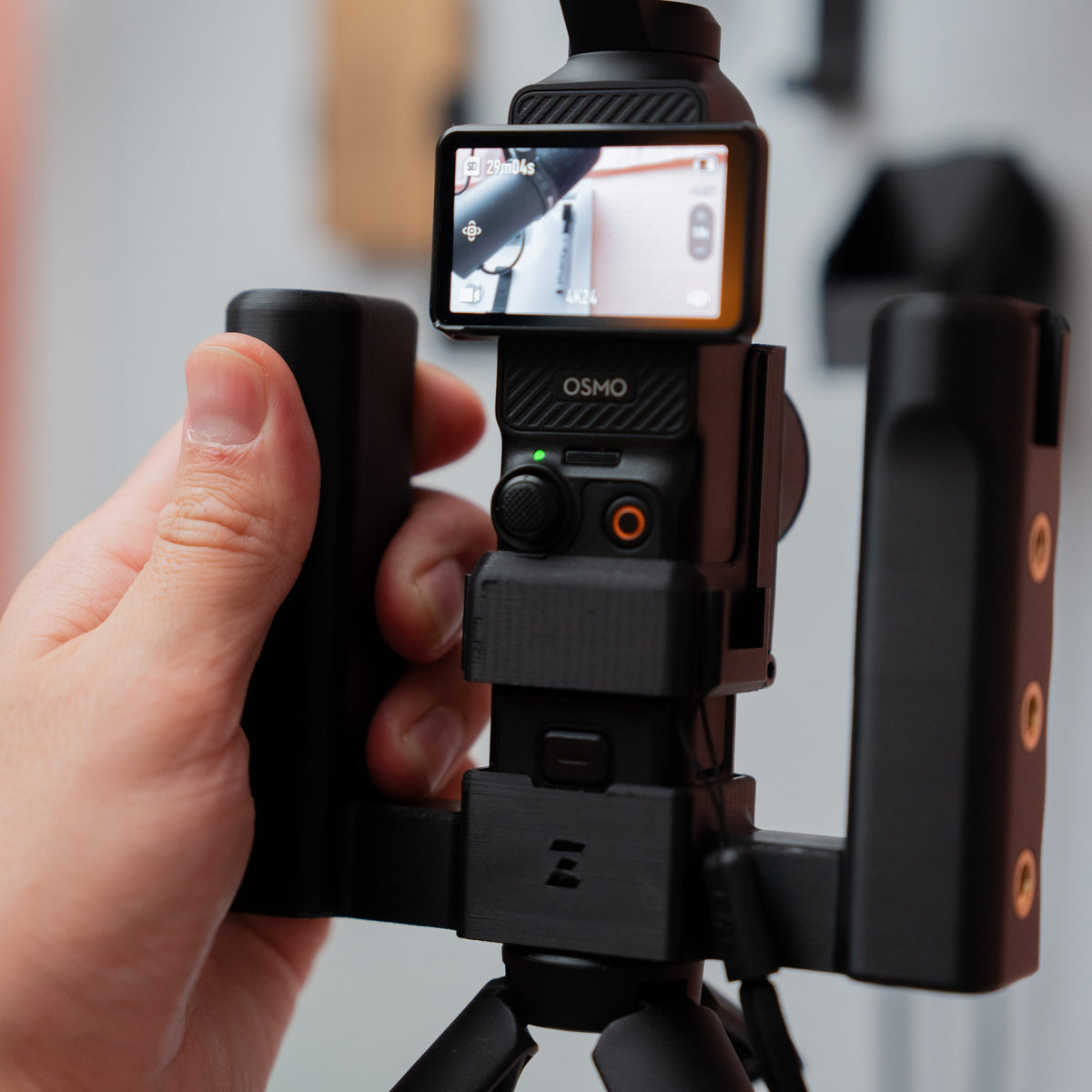 Grip Rig 2 for DJI OSMO Pocket 3 & 4 | Mount Your Phone, Mics, Lights