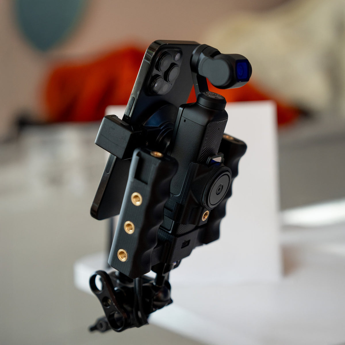Grip Rig 2 for DJI OSMO Pocket 3 & 4 | Mount Your Phone, Mics, Lights