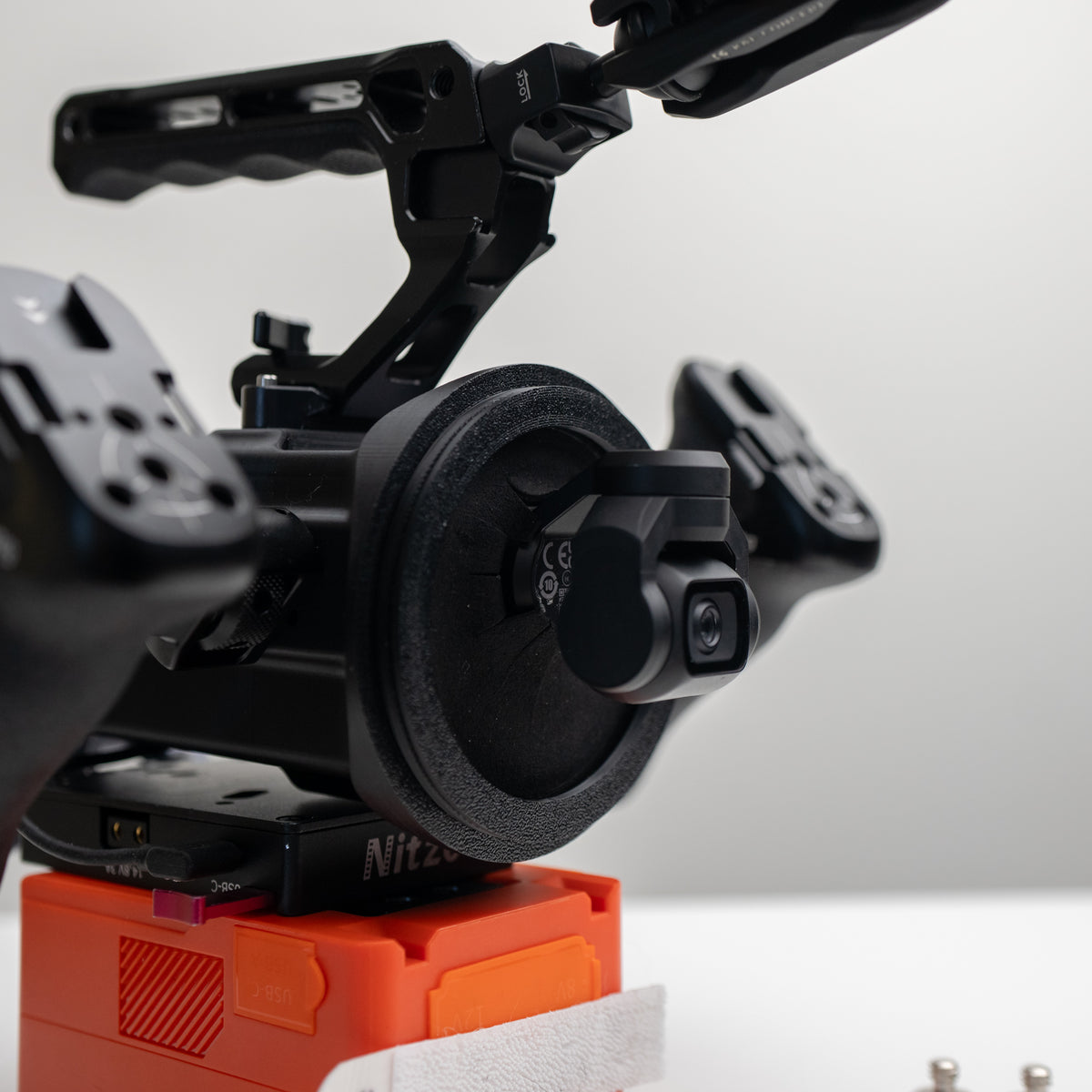 OSMODO Baseplate Adapter Ring for Elgato Prompter