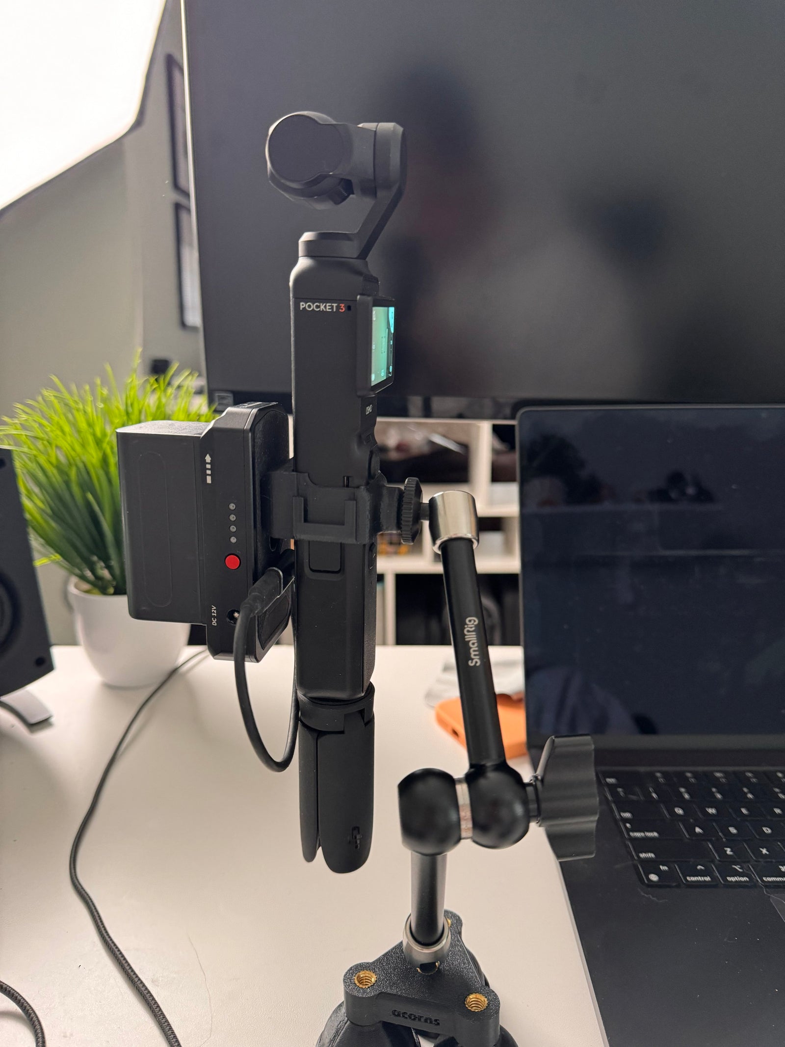 Utility Belt for DJI OSMO Pocket 3 (Dual 1/4-20 + Dual Cold Shoe)