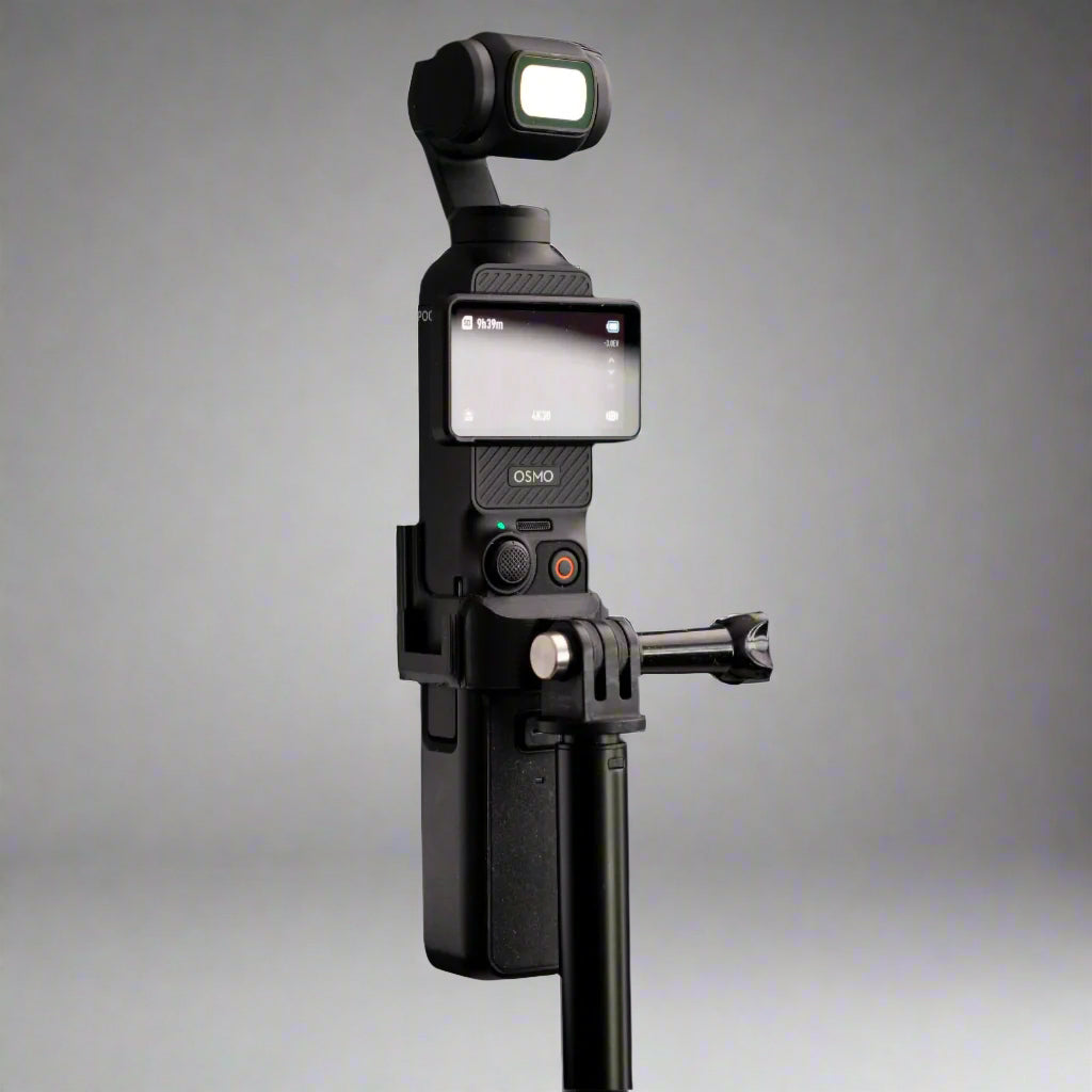 GoPro Style Mount with Dual Cold Shoe for DJI OSMO Pocket 3 (Front Mount)