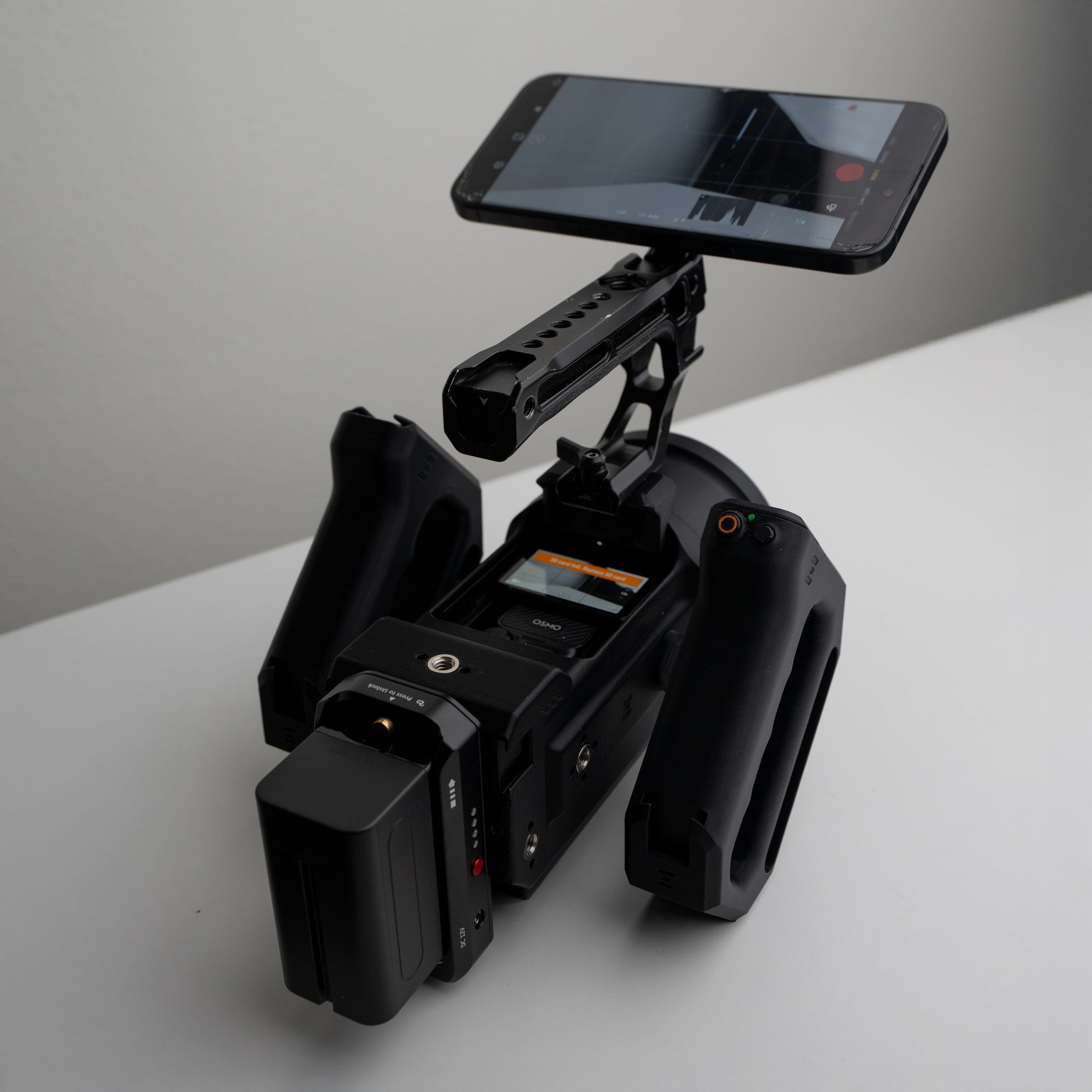 OSMODO Side Handle PRO (1/4-20) - Rec/Stop Bluetooth for OSMO
